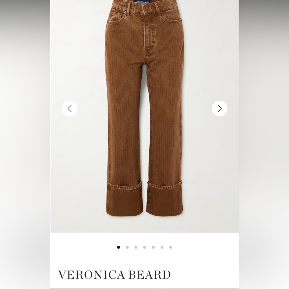 Veronica Beard Dylan Twill Pants